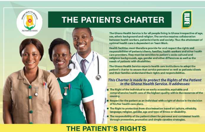 Patient charter ghana - wapomu