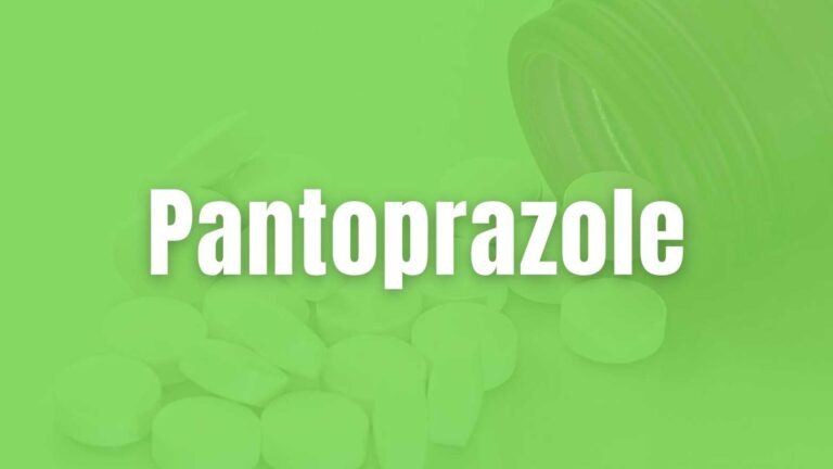 why take pantoprazole first thing in the morning