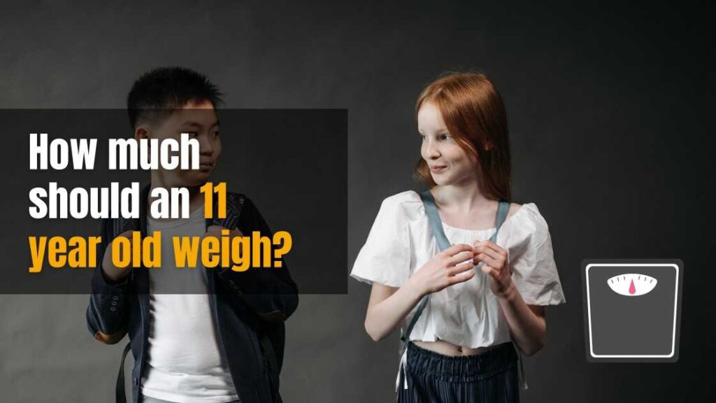 How much should an 11 year old weigh