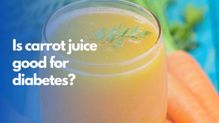 Is carrot juice good for diabetes
