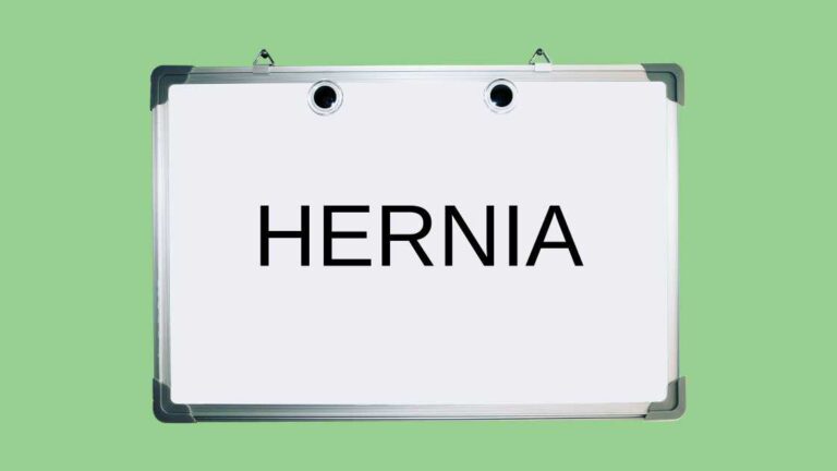 Can hernia cause constipation